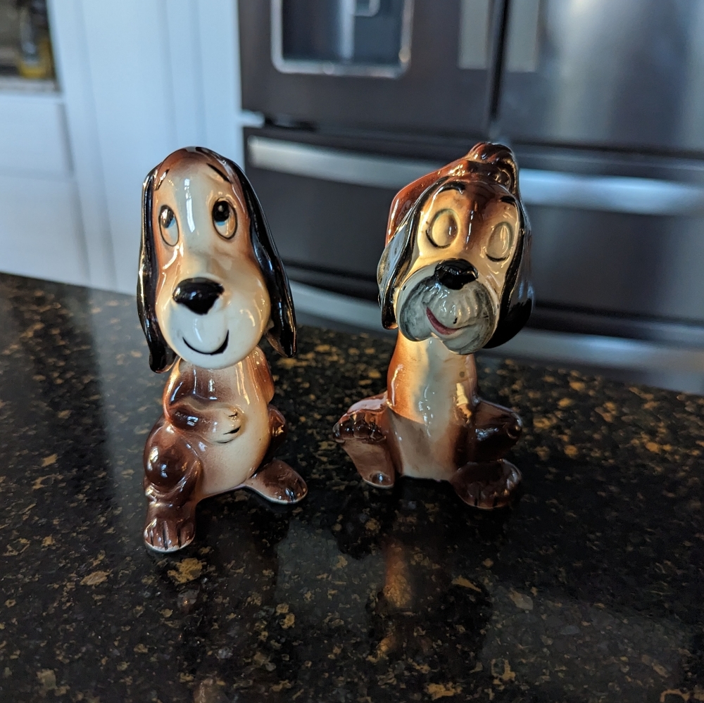 Vintage dog figurines